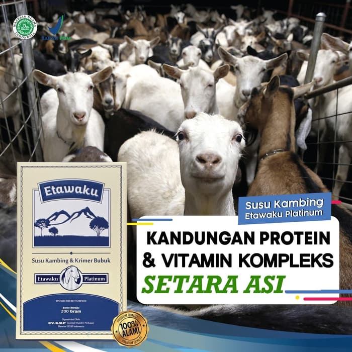 jual susu kambing etawaku platinum